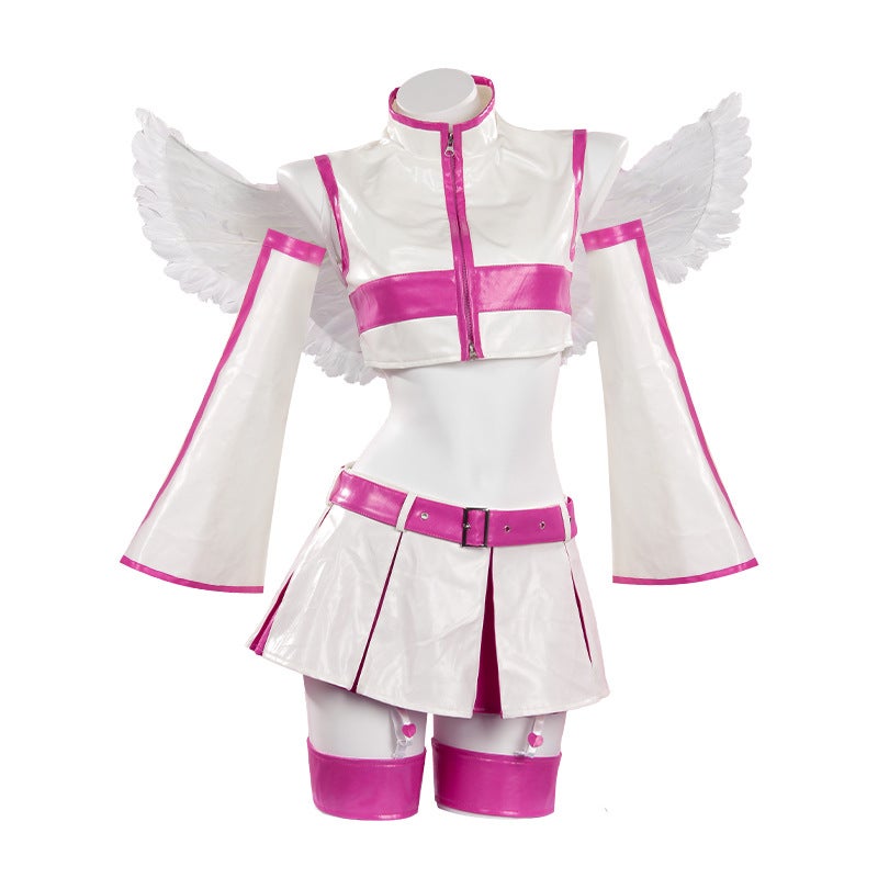 2.5-Dimensional Temptation Cos Clothing Orange Beauty Flower Li Tian Nai Lili Yarn Cos Clothing Role-Playing Animation Clothing - Image 4
