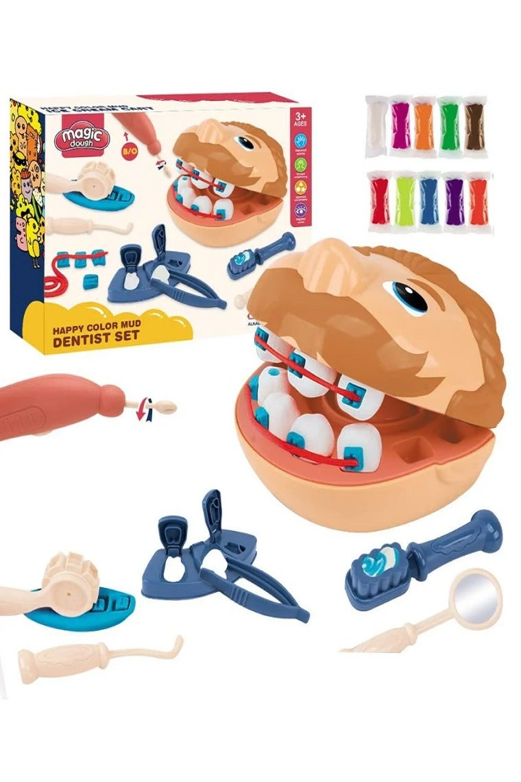 ماجيك دو مجموعة لعب دكتور دريل آند فيل - مجموعة طبيب الأسنان الصغير - Image 1
