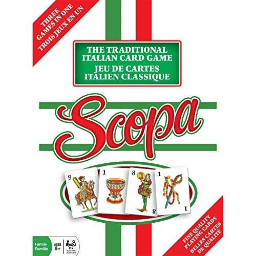 Outset Media : Scopa (Bilingual)- 3 Games in 1, Develops Critical Thinking Skills - Image 4