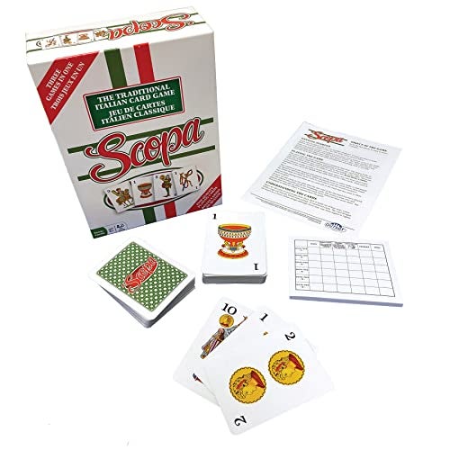 Outset Media : Scopa (Bilingual)- 3 Games in 1, Develops Critical Thinking Skills - Image 2