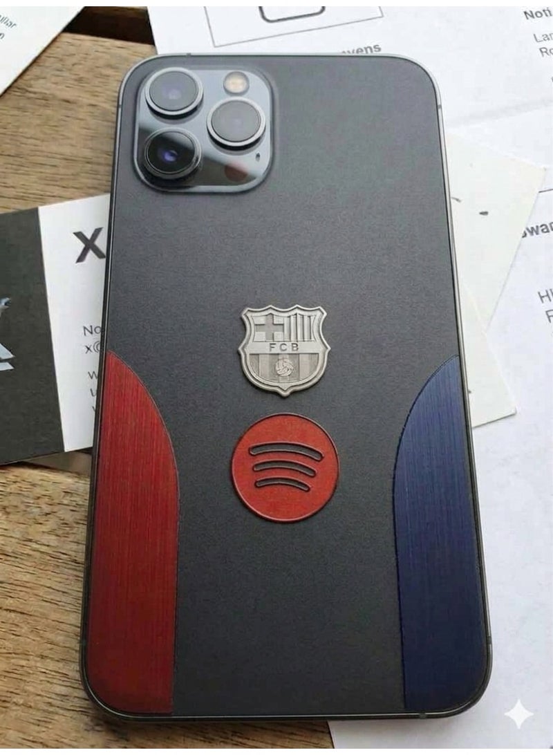 RYN Mobile Phone Back  Adhesive Matte Sticker Film, Anti-slip and Scratch-resistant, Compatible with iPhone 12 PRO MAX - Image 2
