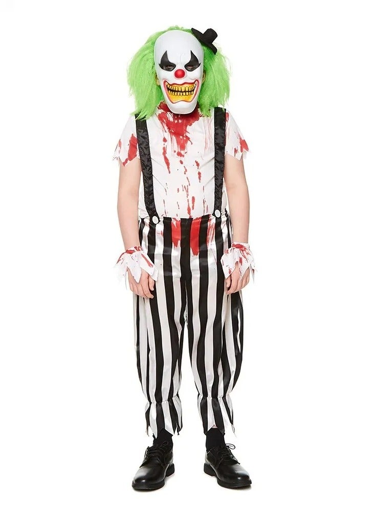 Evil Clown Kids Halloween Costume