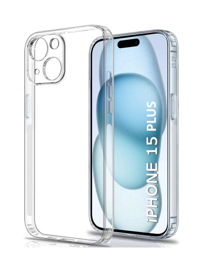 DIGI CORE iPhone 15 Plus Case Crystal Clear iPhone 15 Plus Case 6.7 inch Anti-Yellowing Military Drop Protection Shockproof Protective Phone Case 6.7 inch For iPhone 15 Plus - Image 1