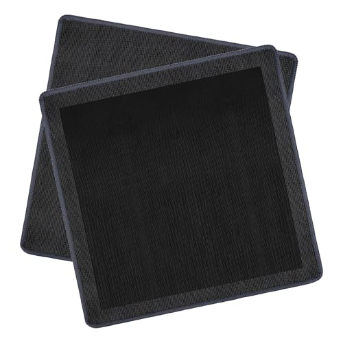 Anglekai 2PCS Clay Towel Auto Detailing Clay Bar Towel Cloth Auto Detailing for Car 12 x 12 in Grey - Image 1