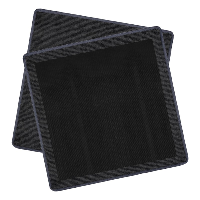 Anglekai 2PCS Clay Towel Auto Detailing Clay Bar Towel Cloth Auto Detailing for Car 12 x 12 in Grey - Image 3