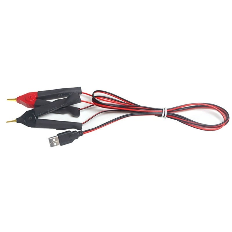 YR1030+special Kelvin clip replaceable clip USB test cable - Image 2