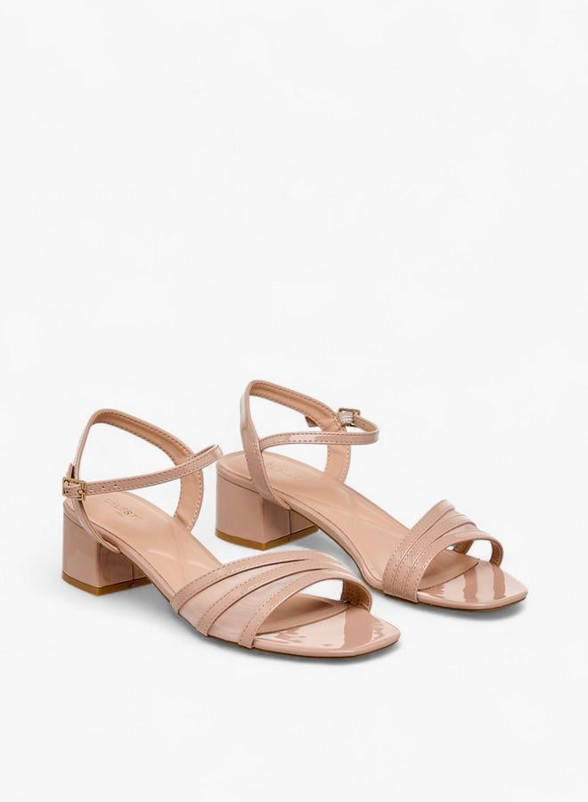 Celeste Women Block Heel Ankle Strap Sandals - Image 1