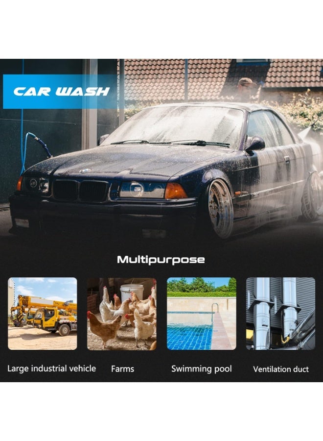 MDHL High Power Pressure Washe 2800W 1.7GPM Portable Electric Power Washer with Extension Hose for Patio Car Driveway & Garden Outletpipe 30m Longgun - Image 5