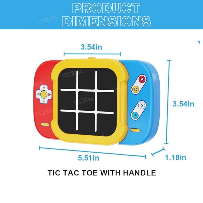 VikriDa Handheld Portable Electronic Toy, Educational Board Games Puzzle for Kids and Adults, Perfect for Travel, Road Trips, and Birthday Gifts - Fun Memory Game - Image 3