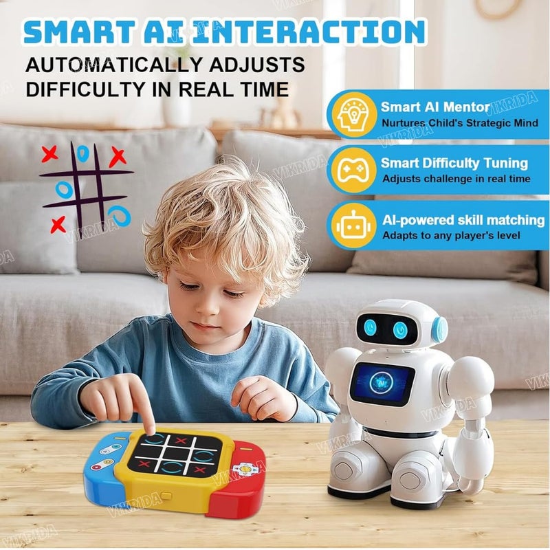 VikriDa Handheld Portable Electronic Toy, Educational Board Games Puzzle for Kids and Adults, Perfect for Travel, Road Trips, and Birthday Gifts - Fun Memory Game - Image 4