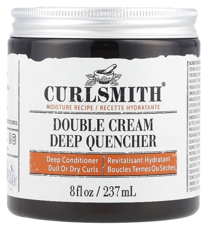 CURLSMITH كيرلسميث، كريم مزدوج مرطب عميق، 8 أونصة سائلة (237 مل) - Image 1