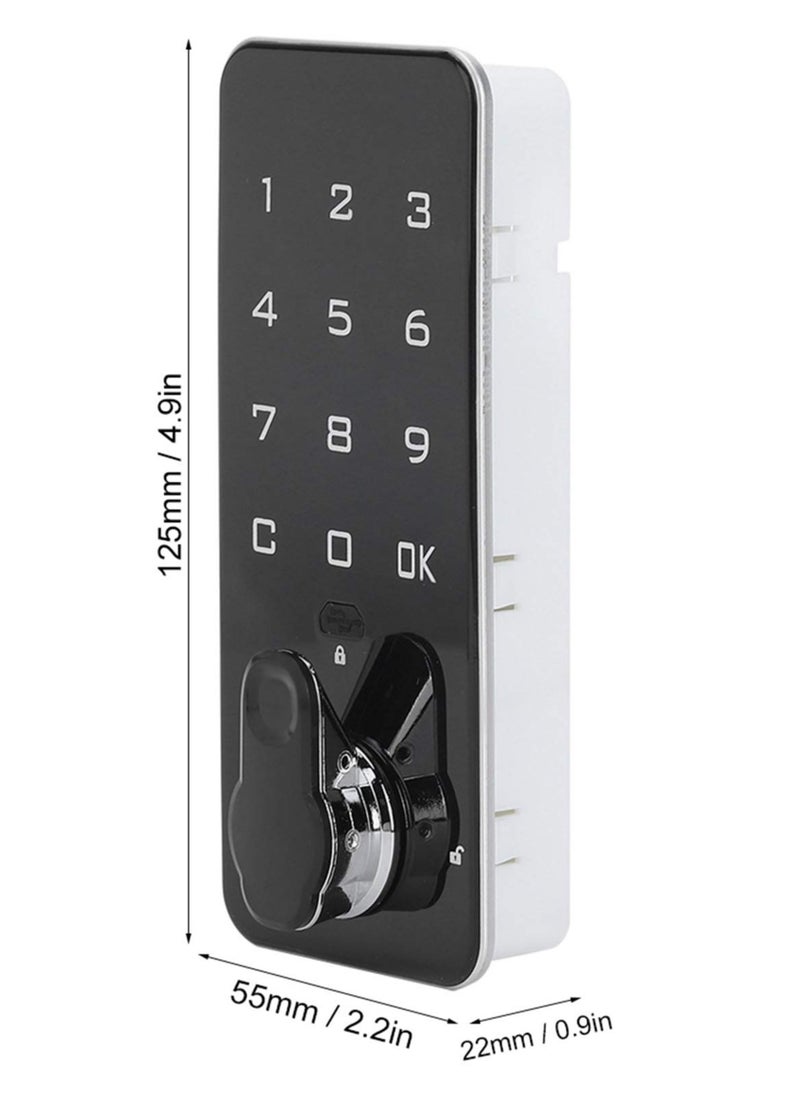 KASTWAVE - Electronic Cabinet Lock Kit Set - Keyless Touch Keypad Password Lock for Office and Home Decoration - Ideal Locking Solution for Cabinets, Lockers, and File Cabinets - Image 1