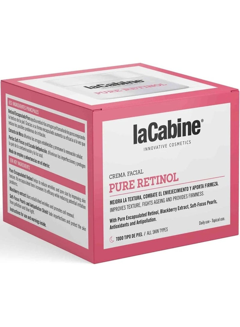 La Cabine Pure Retinol Face Cream 50ml - Image 4