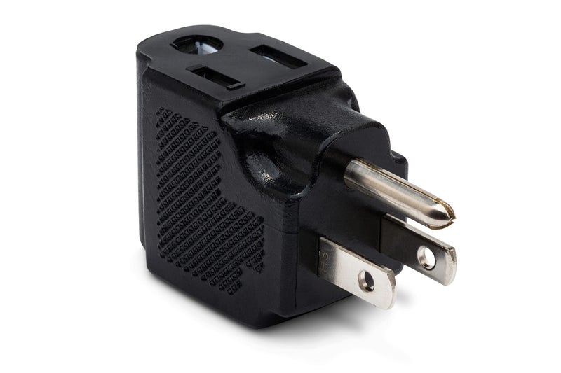Hosa PWA-486 NEMA 5-15R to NEMA 5-15P Right-Angle Power Adaptor - Image 5