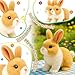 Easfan Walking Rabbit Interactive Electronic Pet Plush Bunny Toy Twitching Mouth and Nose Hoping Rabbit Ears Moving Educational Plush Toy Easter Birthday Gifts for Kids Girls 7 - Image 4