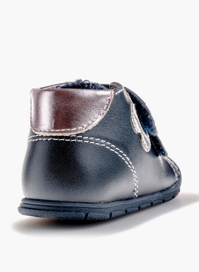 Pablosky Girls' High Top Sneakers with Hook and Loop Closure - 059820 - Image 3