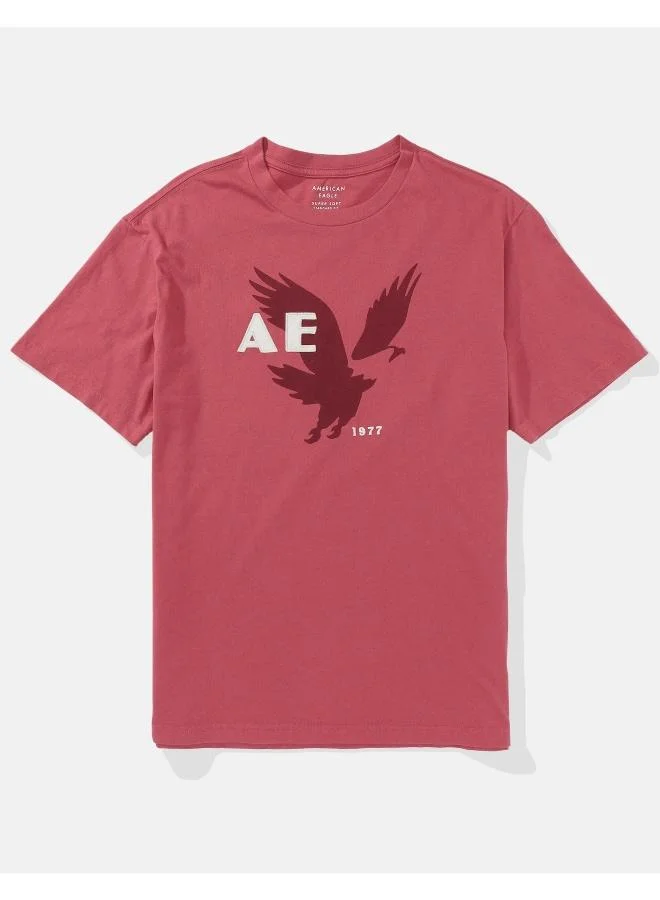 American Eagle AE Logo Graphic T-Shirt