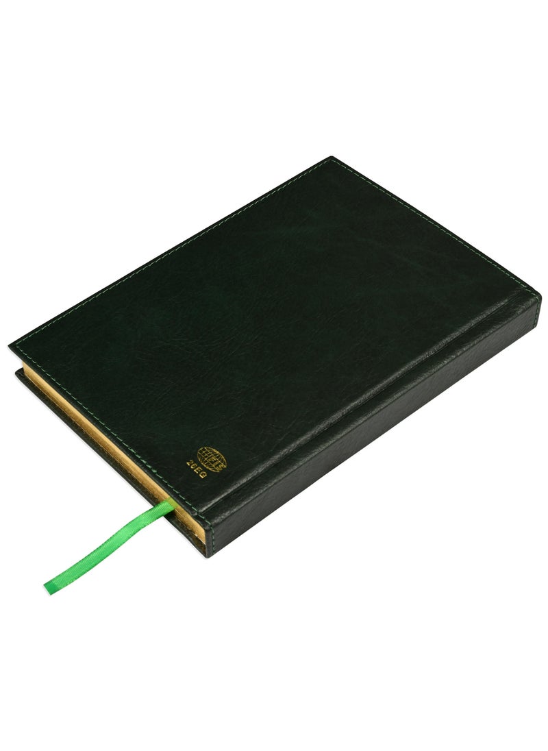 FIS FIS Golden A5 Diary 2025 (English) Green - FSDI26EG25GR  - Image 4