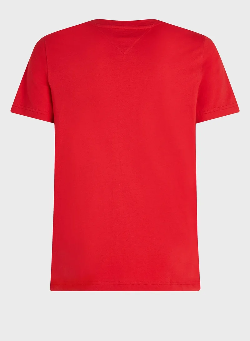 TOMMY HILFIGER Logo Crew Neck T-Shirt