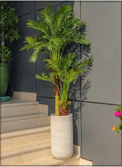 Yatai Concrete Vase, Cylinder Shape Modern Plant Pot With Drainage Hole, Stylish Textured Design Floor Vase For Flowers, (L) - pzsku/Z6AA3C35FEC943966619AZ/45/_/1716824420/e2c1d1cb-ff0b-4b1a-81d9-5eda9ed1303e