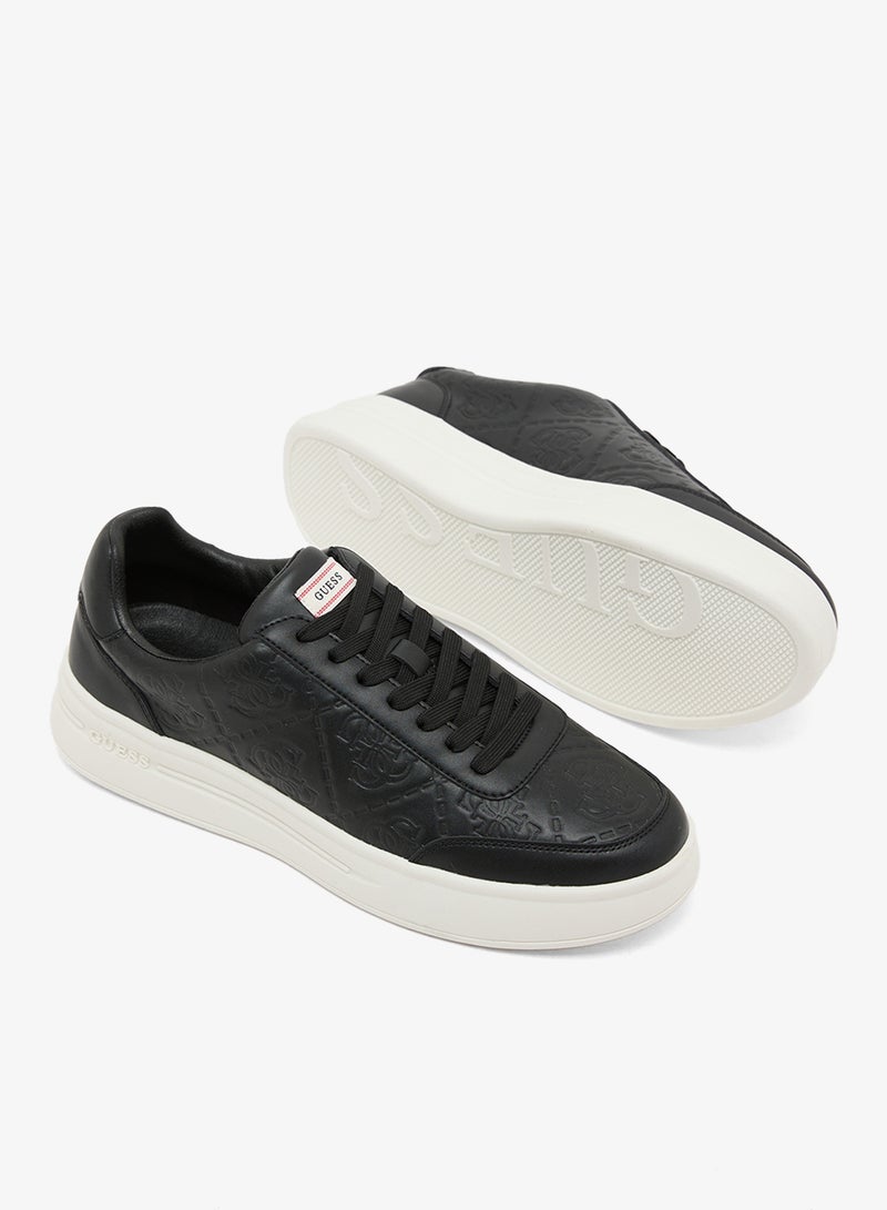 GUESS Lace Up Low Top Sneakers - Image 3