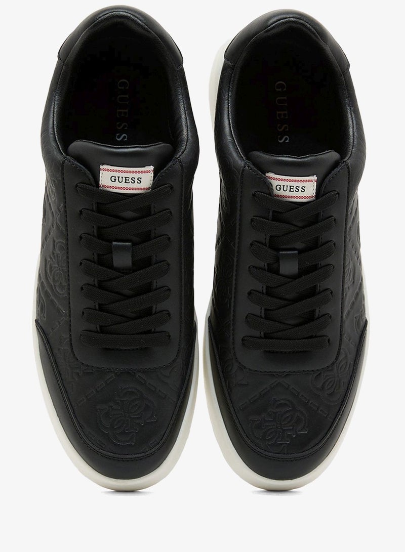 GUESS Lace Up Low Top Sneakers - Image 4