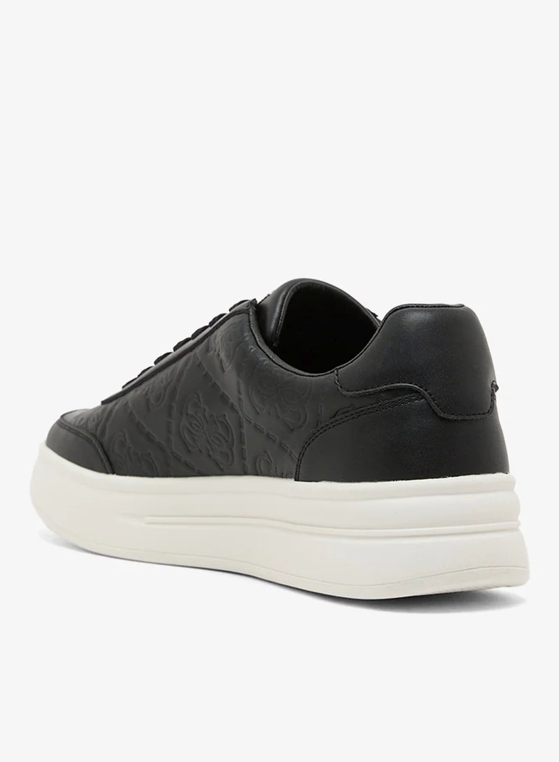 GUESS Lace Up Low Top Sneakers
