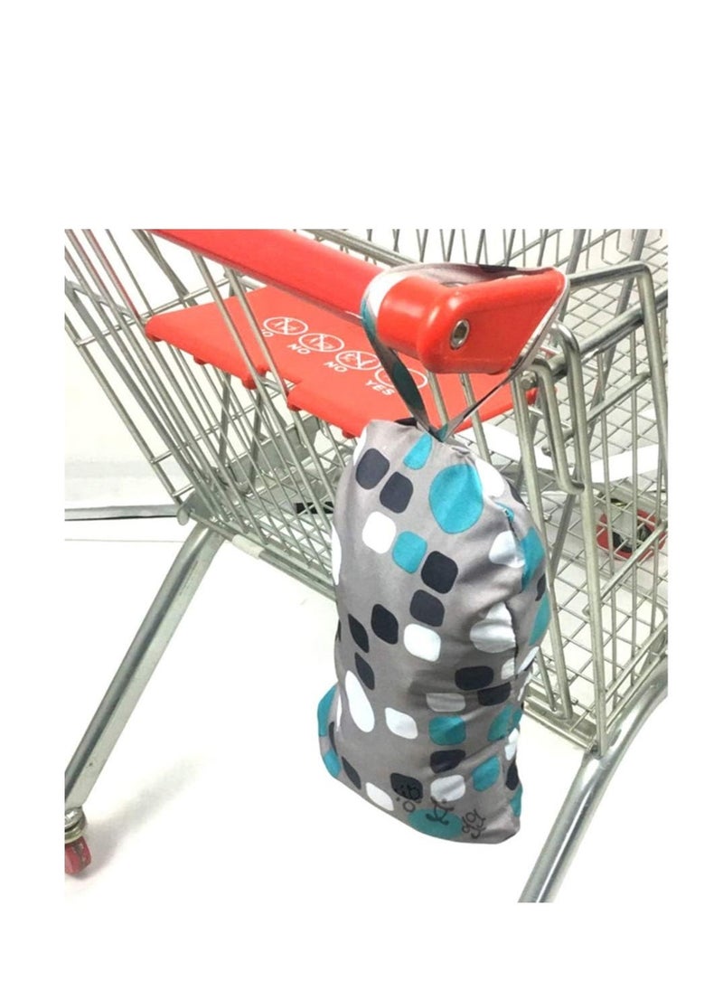 Generic Shopping Cart Cover for Baby Polyester Baby Shopping Cart Cover Multifunctional Cart Covers for Babies Universal Fit Soft Padded Grocery Cart Cover 2-in-1 for Baby Boy Girl  - Image 4