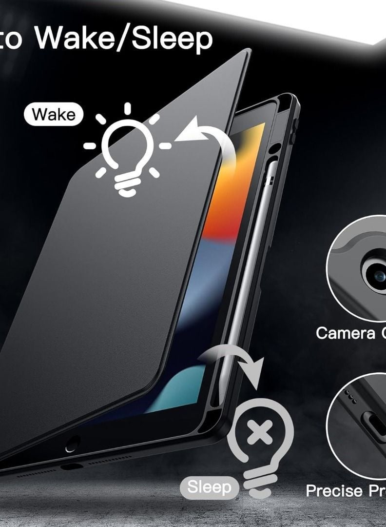 EYE CATCH Rotating Case for iPad 9th Generation (2021) / 8th Generation (2020) / 7th Gen (2019) 10.2 Inch -360 Degree Rotating Stand Protective Cover - Image 2