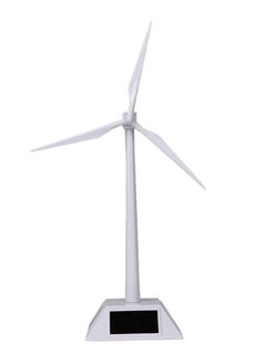 Kids Students Solar Wind Turbine Toy DIY Solar Power Rotating Base Windmill Wind Turbine Model Desktop Science Educational Toy