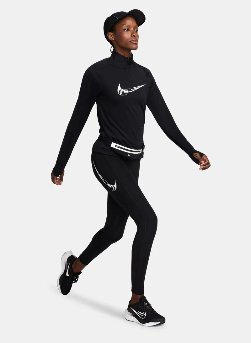 Nike Women's Dri-FIT 1/4-Zip Mid Layer Running Top