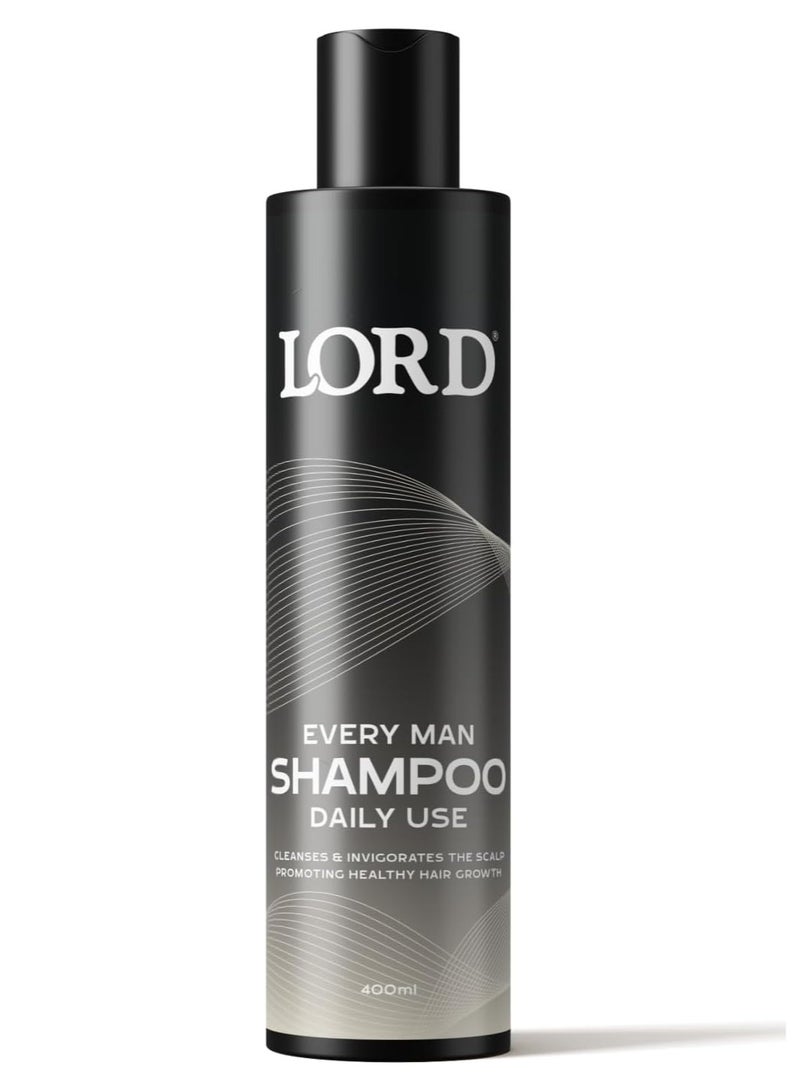 Lord Every Man Daily Shampoo – For Strong & Healthy Hair - 400 Ml