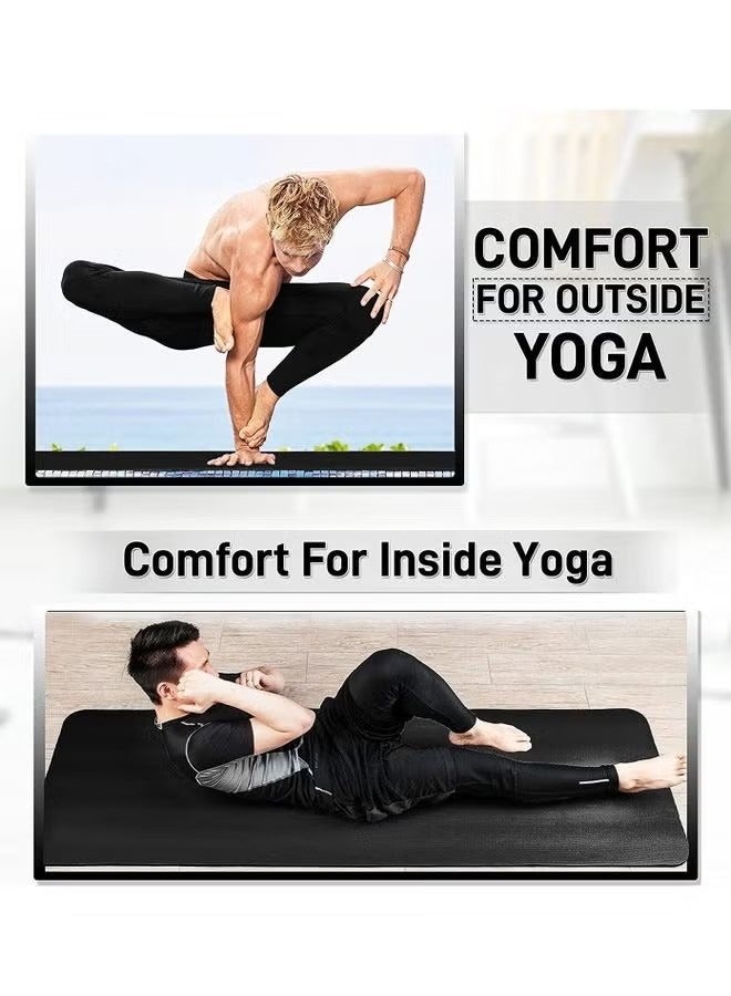 Extra Thick High Density Anti-Tear Exercise Yoga Mat - Image 4