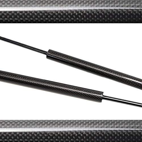 TSUBASA Lift Supports for Mitsubishi Evolution X EVO 10 CZ4A 2008-2015 Front Bonnet Hood Modify Carbon Fiber Gas Charged Shock Dampers Spring Struts Bar (2 PCS) (Black Carbon Fiber) - Image 4
