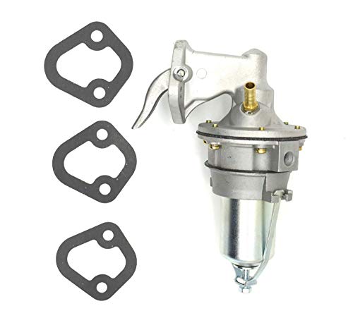 YRANZO 3.0 3.7 2.5 4.1 Mercruiser Marine Fuel Pump for Mechanical 100 110 120 140 160 165 200 470 485 488 HP Replaces 86234A4 86234A05 60032 985602 985603 18-7278 982240 982440 for 2.5L 3.0L 3.7L 4.1L - Image 1