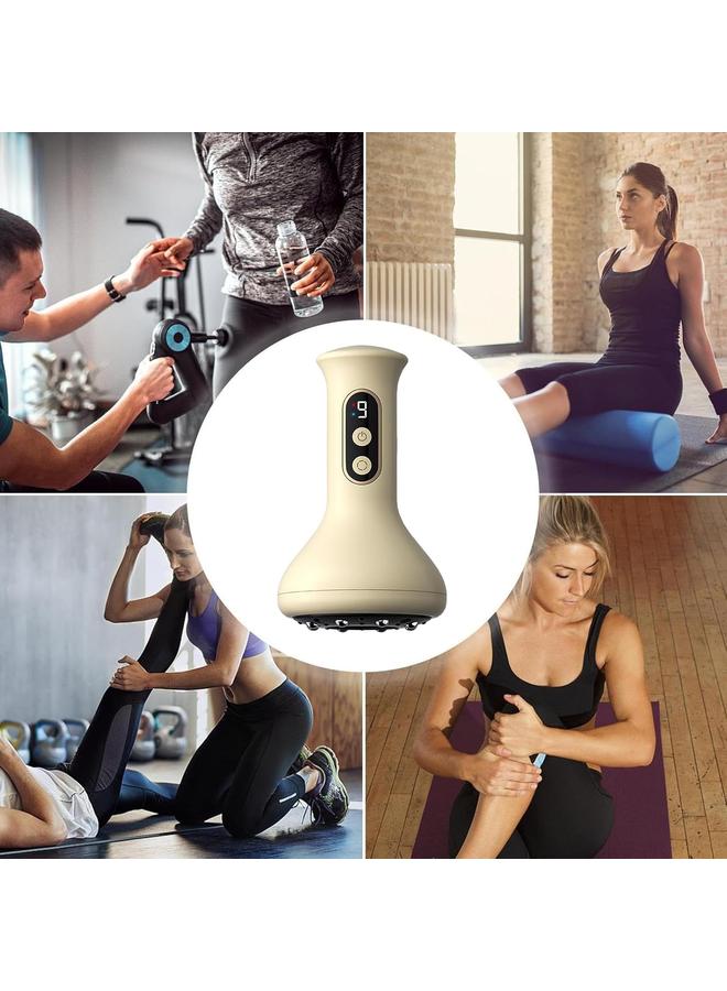 Body Sculpting Machine, Cellulite Removal Machine with 9 Adjustable Power Levels | Portable Smart Abdominal Fat Removal for Arms, Neck, Thighs - Image 4