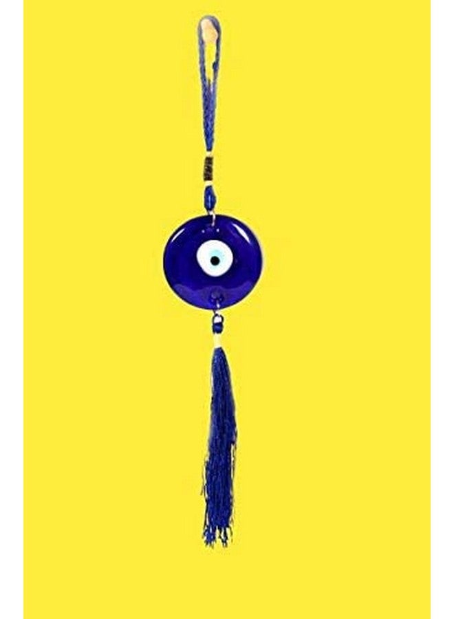 PANCIKAA Evil Eye Hanging for Car, Home & Office | Entrance Décor Nazar Battu | Global Blue Medium Hang for Good Luck & Prosperity | AAA Quality - 25 cm | Zodiac Lucky Charm Success, Health & Wealth - Image 4