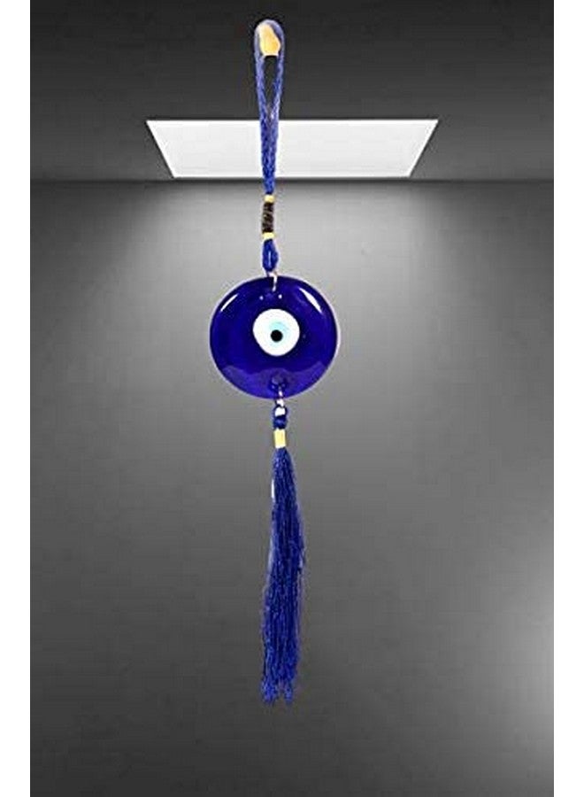 PANCIKAA Evil Eye Hanging for Car, Home & Office | Entrance Décor Nazar Battu | Global Blue Medium Hang for Good Luck & Prosperity | AAA Quality - 25 cm | Zodiac Lucky Charm Success, Health & Wealth - Image 2
