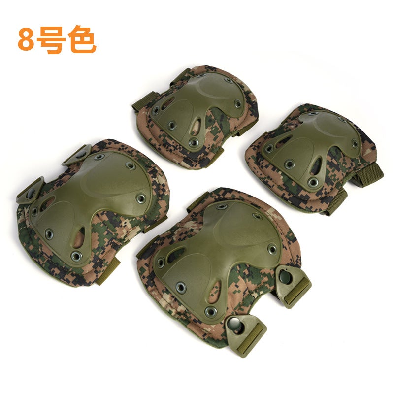 Generic Tactical Knee Elbow Pads 4PC Set The Jungle Digital