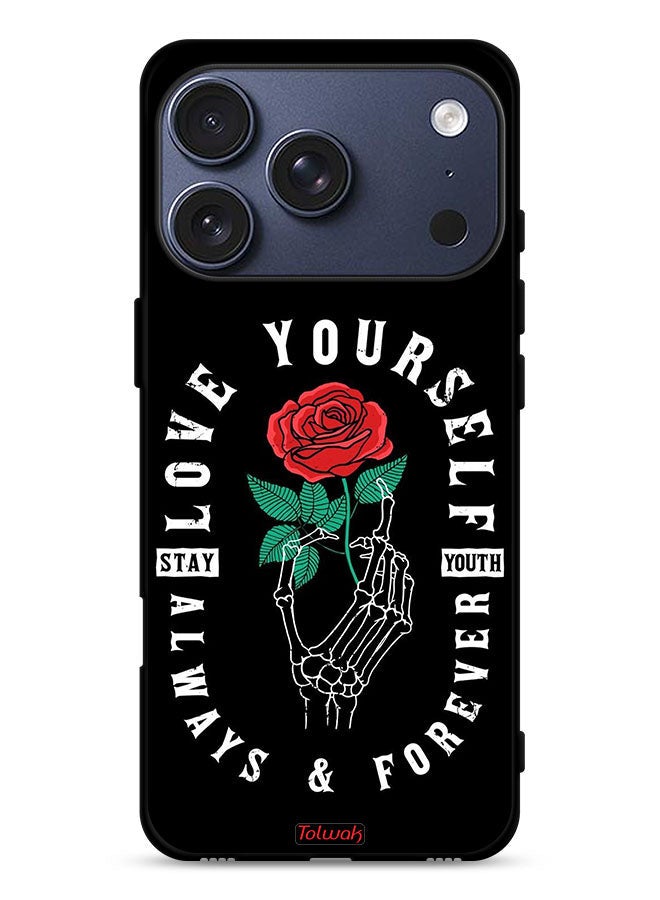 Tolwak Apple iPhone 17 Pro Protective Case Cover Love Yourself Always - Image 1