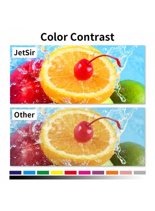 Jetsir 4 Color Ink Refill Kit For Hp 950 951 932 933 60 61 952 902 901 62 63 21 22 920 940 934 564 711 970 971 94 95 96 Ink Cartridge (2 Black 1 Cyan 1 Magenta 1 Yellow) 100Ml X5 Bottle With Syringe  - Image 5