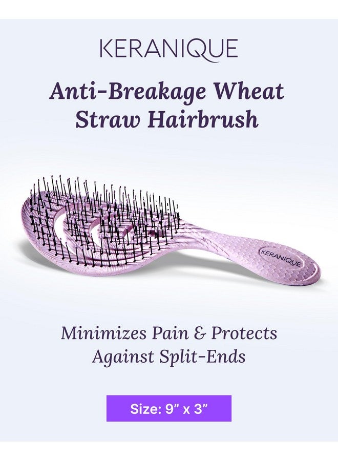 Keranique Detangling Hair Brush for Women - Gentle Scalp Massaging Hairbrush for Women With Flexible Paddle - Detangler Brush for Thin, Thick, Curly, Straight, and All Other Womens Hair Types by Keranique - Image 2