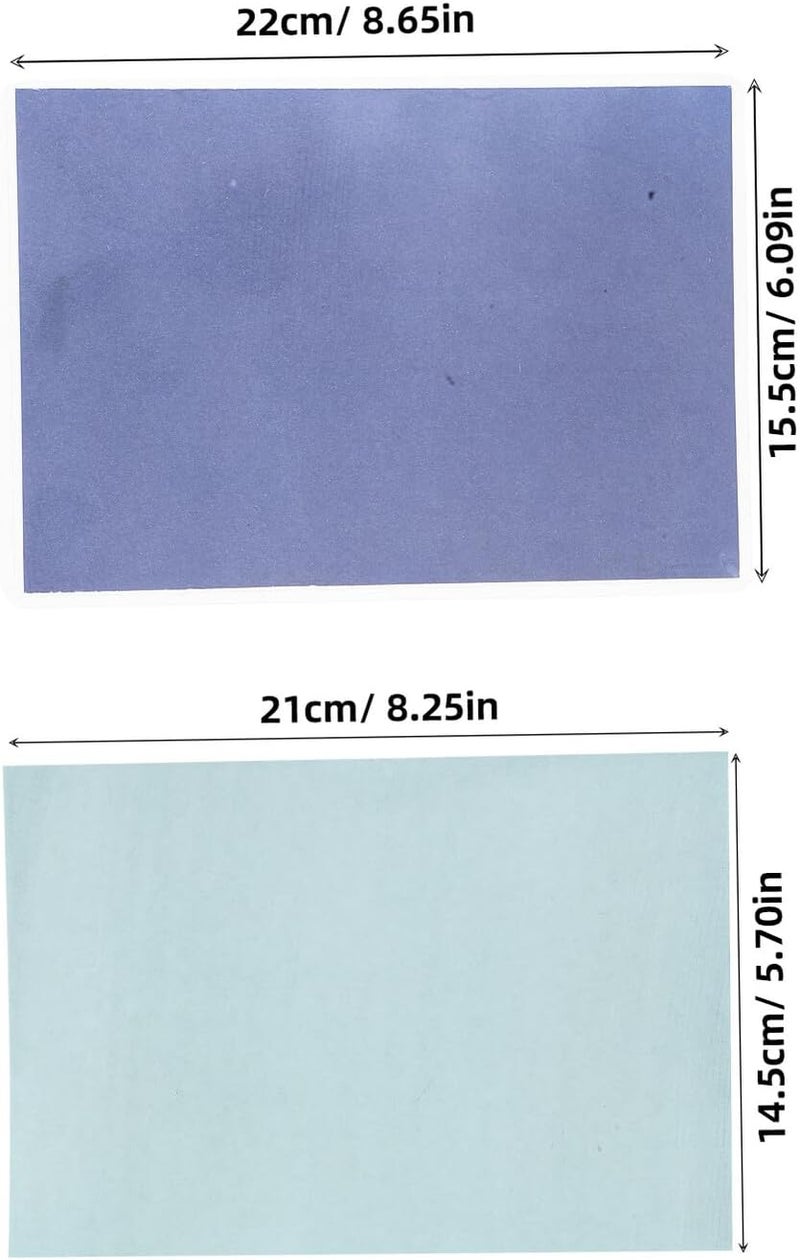 Healifty A5 Cyanotype Sun Printing Paper 32 Sheets with Clip, High Sensitivity Solar Activated DIY Art Material Pack for Sun Print Projects and Crafting Supplies - Image 2