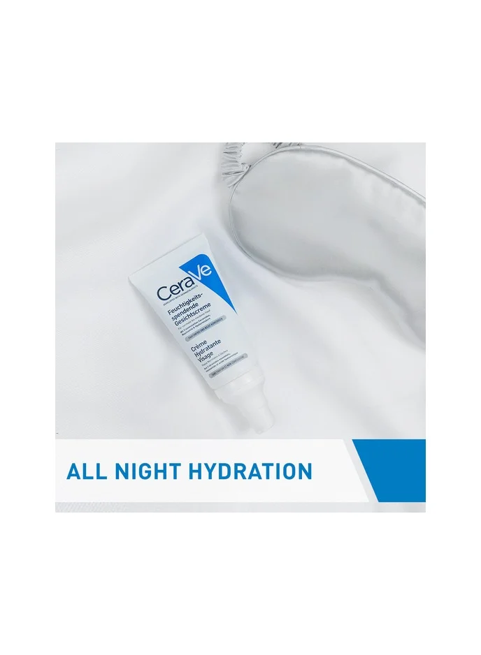 CeraVe Cerave PM Facial Moisturizing Lotion Night Cream with Hyaluronic Acid 52Ml