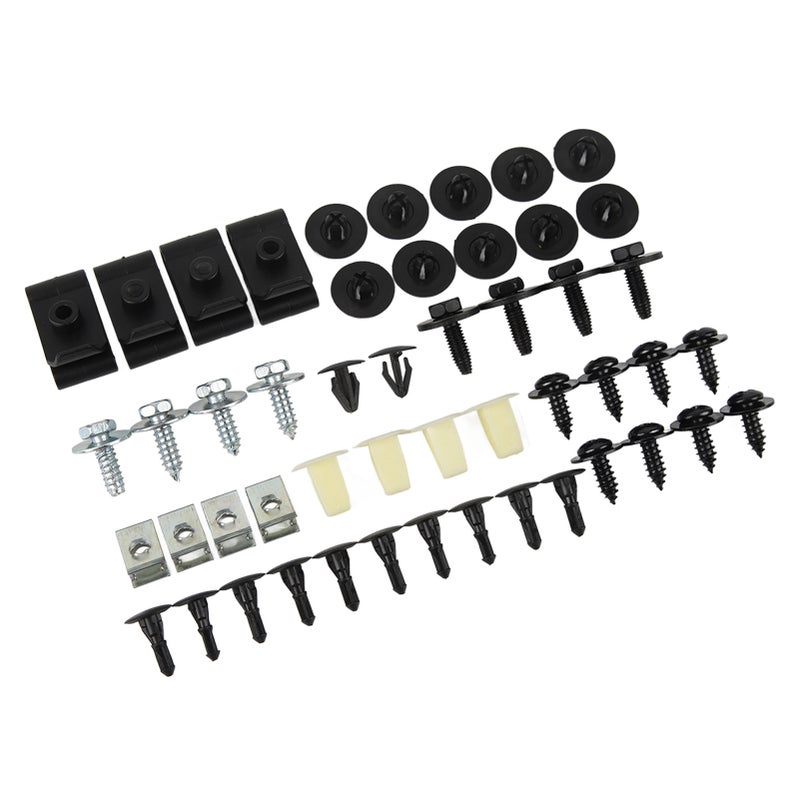 40PCS Undertray Clips Screws Compact Shockproof Engine Under Cover Splash Shield Guard Body Bolts Replacement For Avensis - Image 2