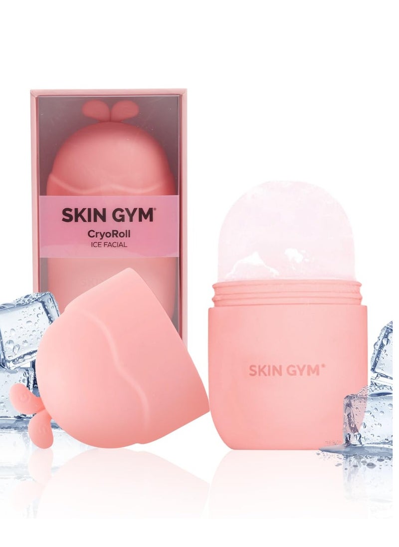 SKIN GYM Skin Gym Ice Roller for Face, Depuffing & Cooling Tool, Minimizes Pores & Soothes Skin, Cold Therapy for Glowing Complexion  - Image 1