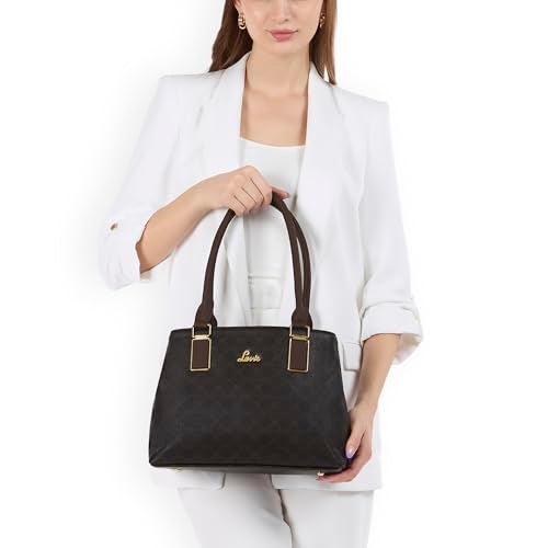 Lavie Women's Zabby 2C Monoprint Satchel Bag for Women | Satchel Handbag for Work | Ladies purse | Stylish Shoulder Bag | Gift For Ladies - Image 2