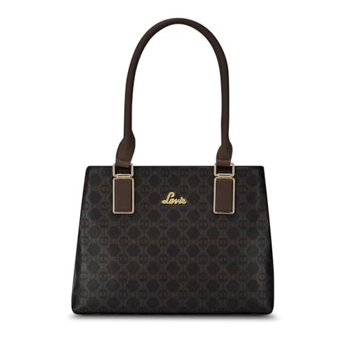 Lavie Women's Zabby 2C Monoprint Satchel Bag for Women | Satchel Handbag for Work | Ladies purse | Stylish Shoulder Bag | Gift For Ladies - Image 1