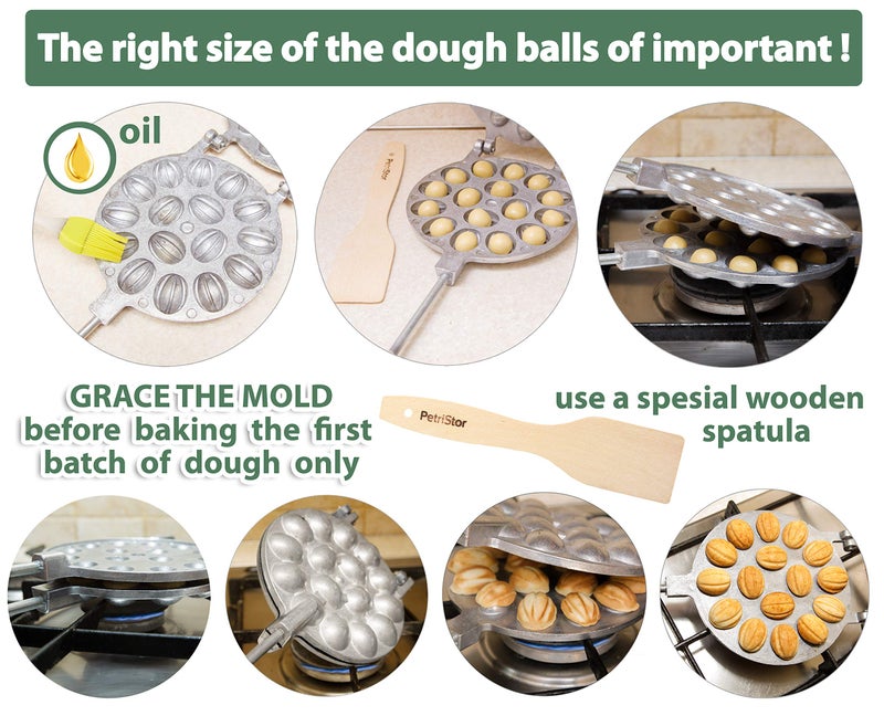 PetriStor صانع بسكويت الجوز (أورشيك) 16 حبة من بيتريستور - Image 3