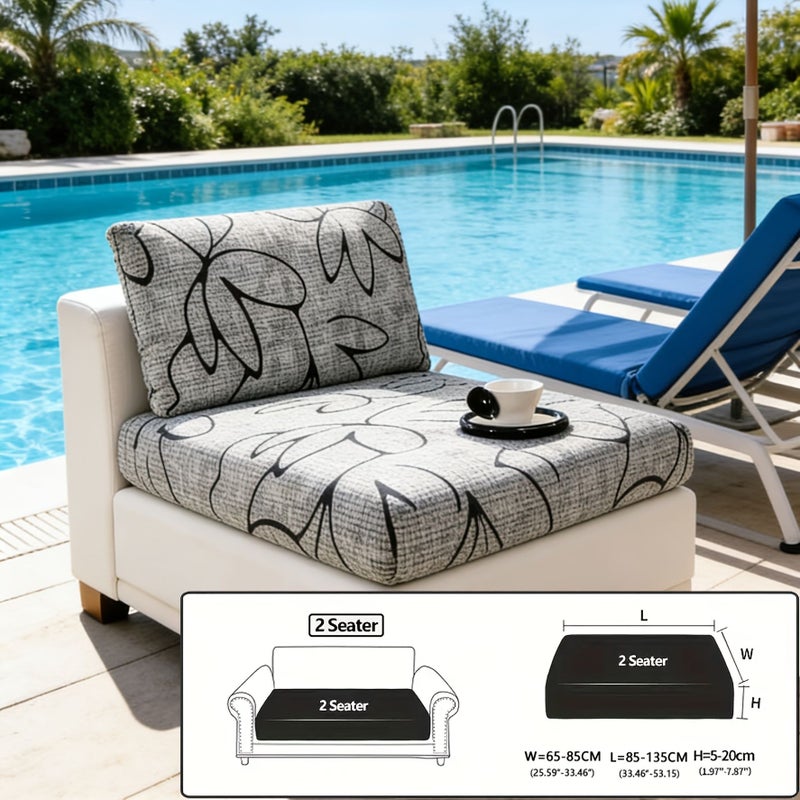 1pc Modern Seatback Cover Milk Velvet Sofa Slipcover Vintage Minimalist Style 360 Degree Full Wrap Furniture Protector Pet Friendly Machine Washable Decorative Sofa Protector For Cushion Fit All Sofas And L Shape Sofa - Image 5